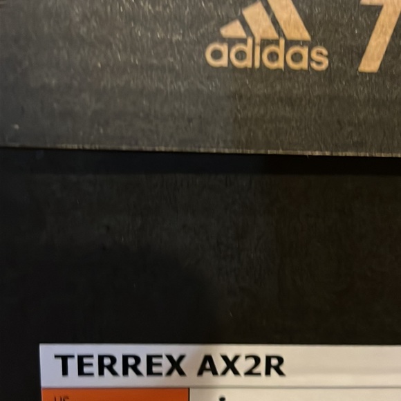 Adidas Terrex AX2R Trail Hiking Shoes Sneakers black grey carbon CM7728 Mens 12 - Picture 11 of 12